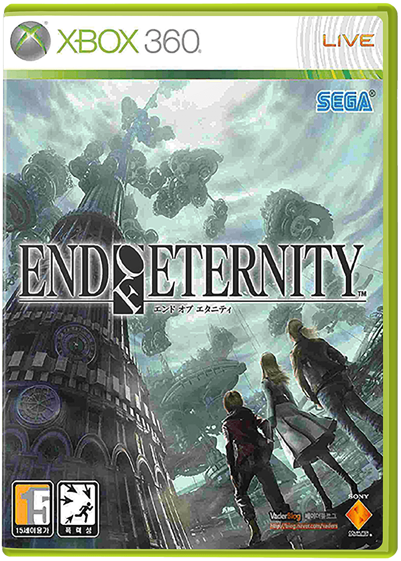 End of Eternity box art for Xbox 360